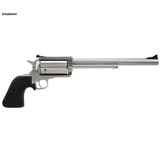 Magnum Research BFR Long Cylinder 500 S&W 10in Brushed Stainless Steel Revolver - 5 Rounds - Fullsize image