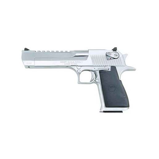 Magnum Research Desert Eagle 357 Magnum 6in Polished Chrome Pistol - 9+1 Rounds - Gray image