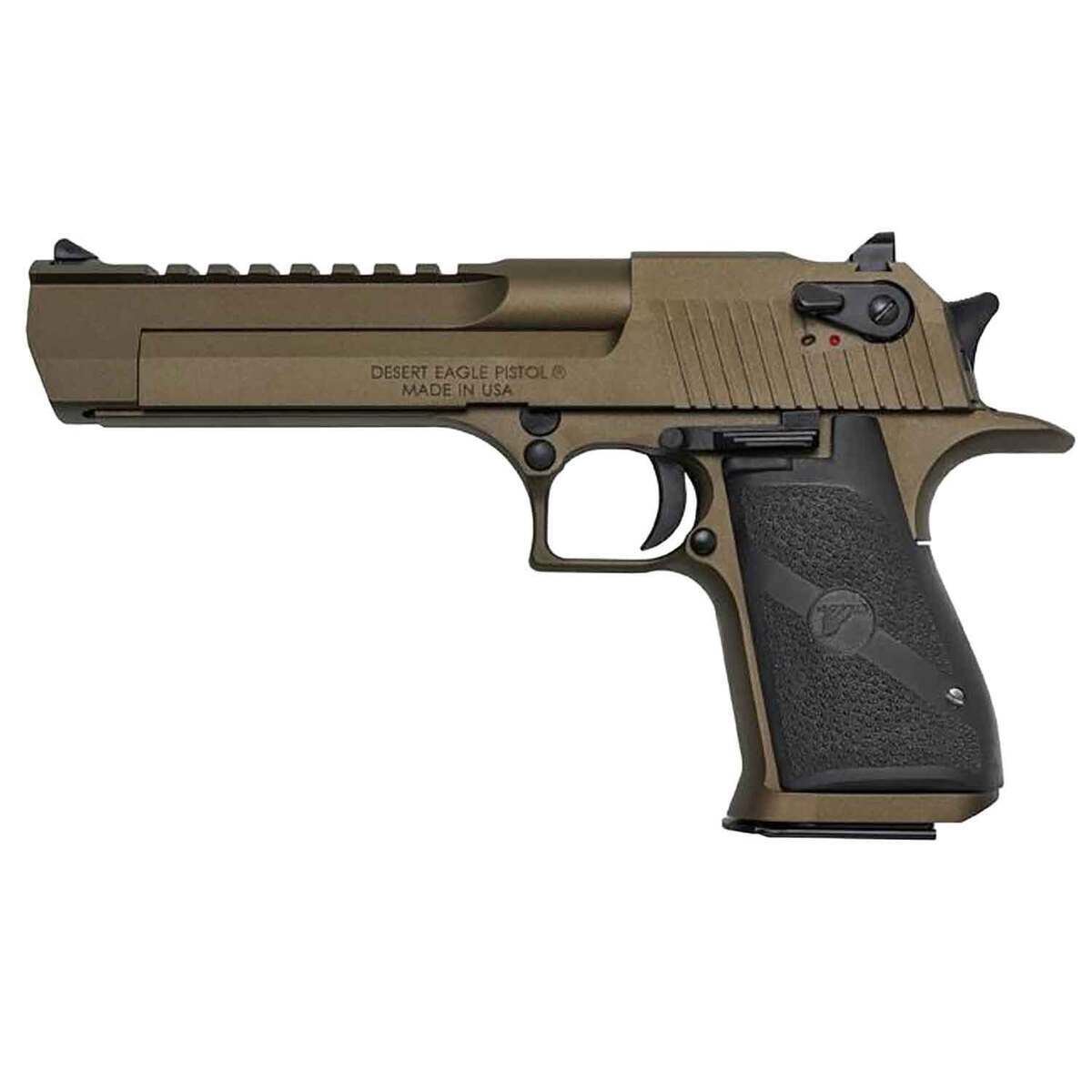 Magnum Research Desert Eagle 44 Magnum 6in Cerakote Burnt Bronze Pistol - 8+1 Rounds - Brown Magnum Research Desert Eagle 44 Magnum 6in Cerakote Burnt Bronze Pistol - 8+1 Rounds - Brown