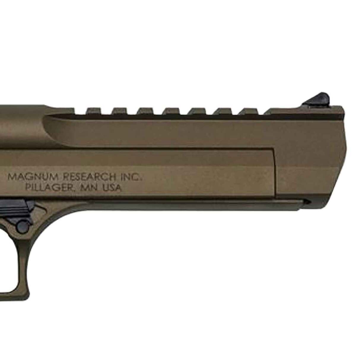 Magnum Research Desert Eagle 44 Magnum 6in Cerakote Burnt Bronze Pistol - 8+1 Rounds - Brown Magnum Research Desert Eagle 44 Magnum 6in Cerakote Burnt Bronze Pistol - 8+1 Rounds - Brown