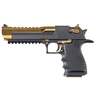 Magnum Research Desert Eagle 44 Magnum 6in Matte Black/Gold Pistol - 8+1 Rounds - Black