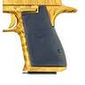 Magnum Research Desert Eagle 44 Magnum 6in Titanium Gold Tiger Stripes - 8+1 Rounds - Gold
