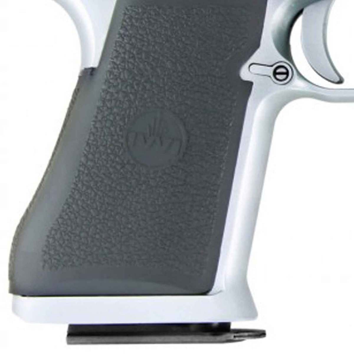 Magnum Research Desert Eagle L5 With Hogue Grip 44 Magnum 5in Chrome/Black Pistol - 8+1 Rounds Magnum Research Desert Eagle L5 With Hogue Grip 44 Magnum 5in Chrome/Black Pistol - 8+1 Rounds