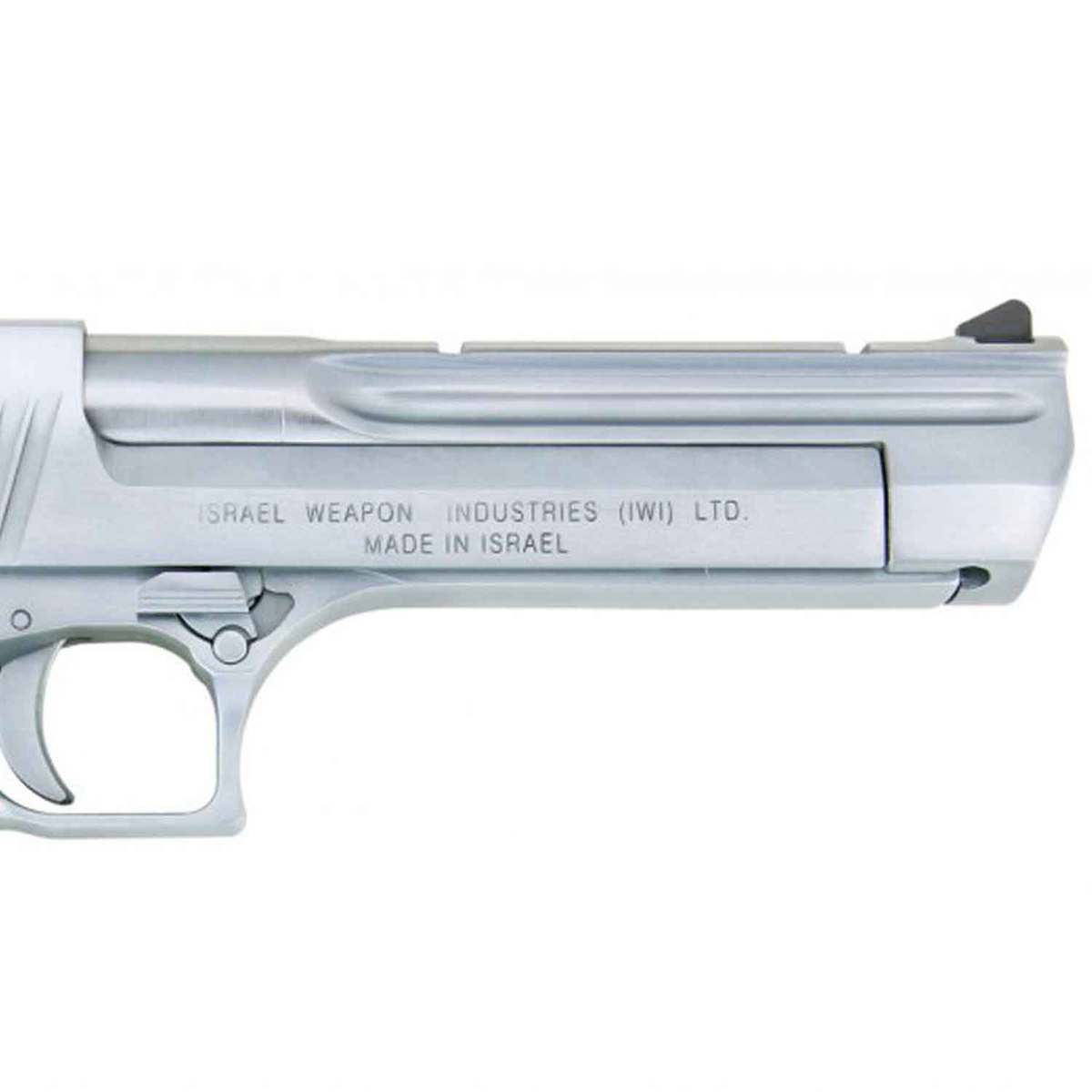 Magnum Research Desert Eagle L5 With Hogue Grip 50 Action Express 5in Chrome/Black Pistol - 7+1 Rounds Magnum Research Desert Eagle L5 With Hogue Grip 50 Action Express 5in Chrome/Black Pistol - 7+1 Rounds