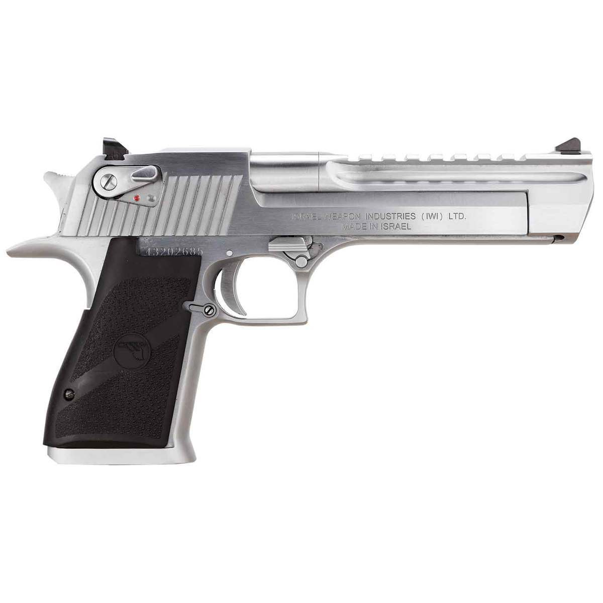 Magnum Research Desert Eagle Mark XIX 44 Magnum 6in Brushed Chrome Pistol - 8+1 Rounds - Gray Magnum Research Desert Eagle Mark XIX 44 Magnum 6in Brushed Chrome Pistol - 8+1 Rounds - Gray