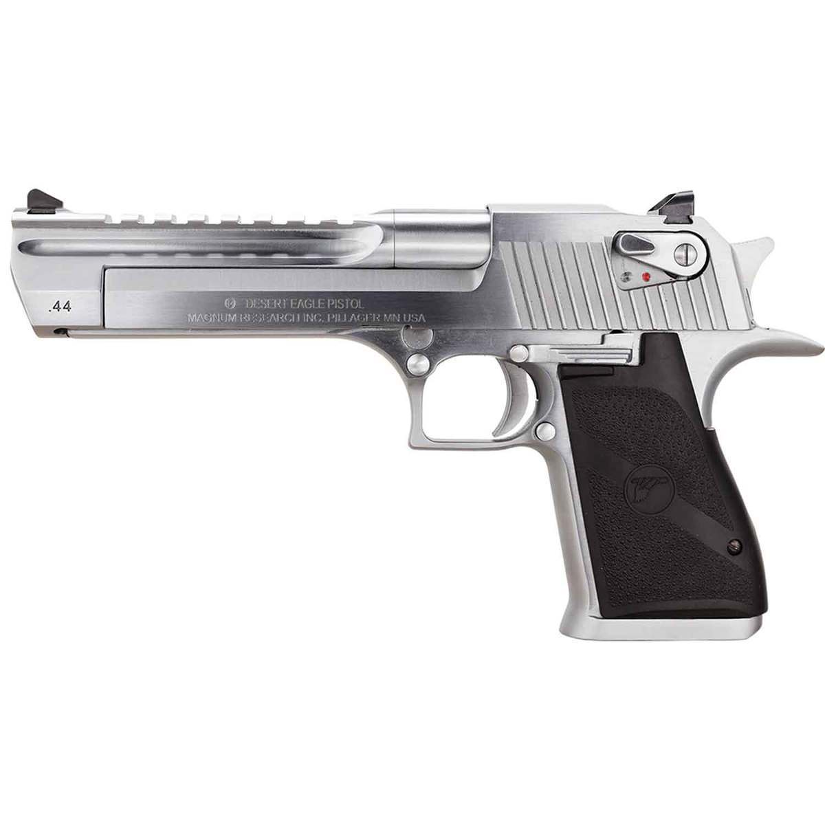 Magnum Research Desert Eagle Mark XIX 44 Magnum 6in Brushed Chrome Pistol - 8+1 Rounds - Gray Magnum Research Desert Eagle Mark XIX 44 Magnum 6in Brushed Chrome Pistol - 8+1 Rounds - Gray