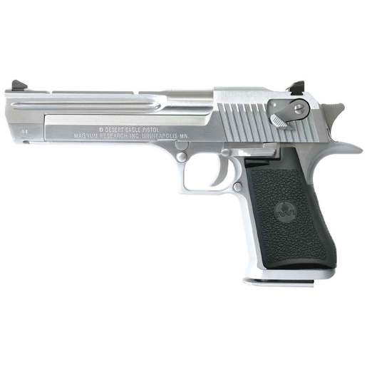 Magnum Research Desert Eagle Mark XIX 44 Magnum 6in Brushed Chrome Pistol - 8+1 Rounds - Fullsize image