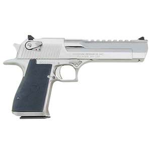 Magnum Research Desert Eagle Mark XIX 50 Action Express 6in Bright Nickel Pistol - 7+1 Rounds