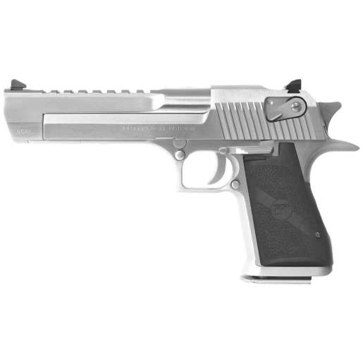 Magnum Research Desert Eagle Mark XIX 50 Action Express 6in Brushed Chrome Pistol - 7+1 Rounds - Gray Fullsize image