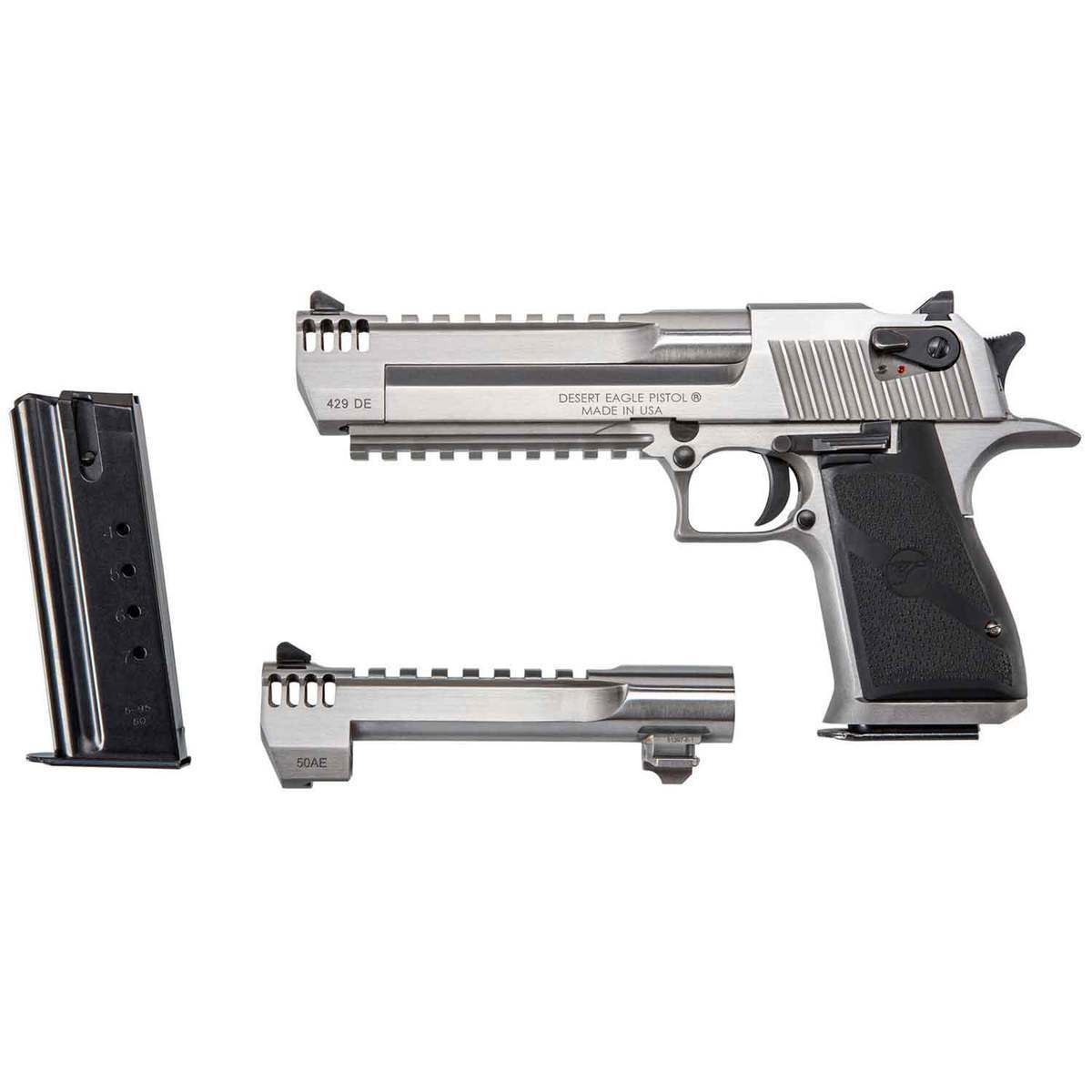 Magnum Research Desert Eagle Mark XIX 50 Action Express/429 Desert Eagle 6in Stainless Pistol - 7+1 Rounds Magnum Research Desert Eagle Mark XIX 50 Action Express/429 Desert Eagle 6in Stainless Pistol - 7+1 Rounds