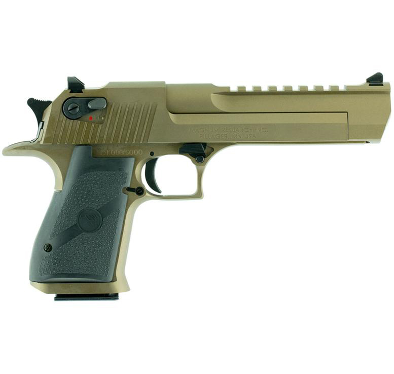Magnum Research Desert Eagle Mark XIX 50 Action Express 6in Burnt Bronze Pistol - 7+1 Rounds Magnum Research Desert Eagle Mark XIX 50 Action Express 6in Burnt Bronze Pistol - 7+1 Rounds