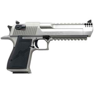 Magnum Research Desert Eagle Mark XIX With Muzzle Break 429 Desert Eagle 6in Stainless/Black Pistol - 7+1 Rounds