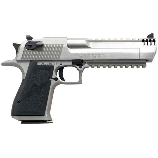 Magnum Research Desert Eagle Mark XIX With Muzzle Break 429 Desert Eagle 6in Stainless/Black Pistol - 7+1 Rounds image