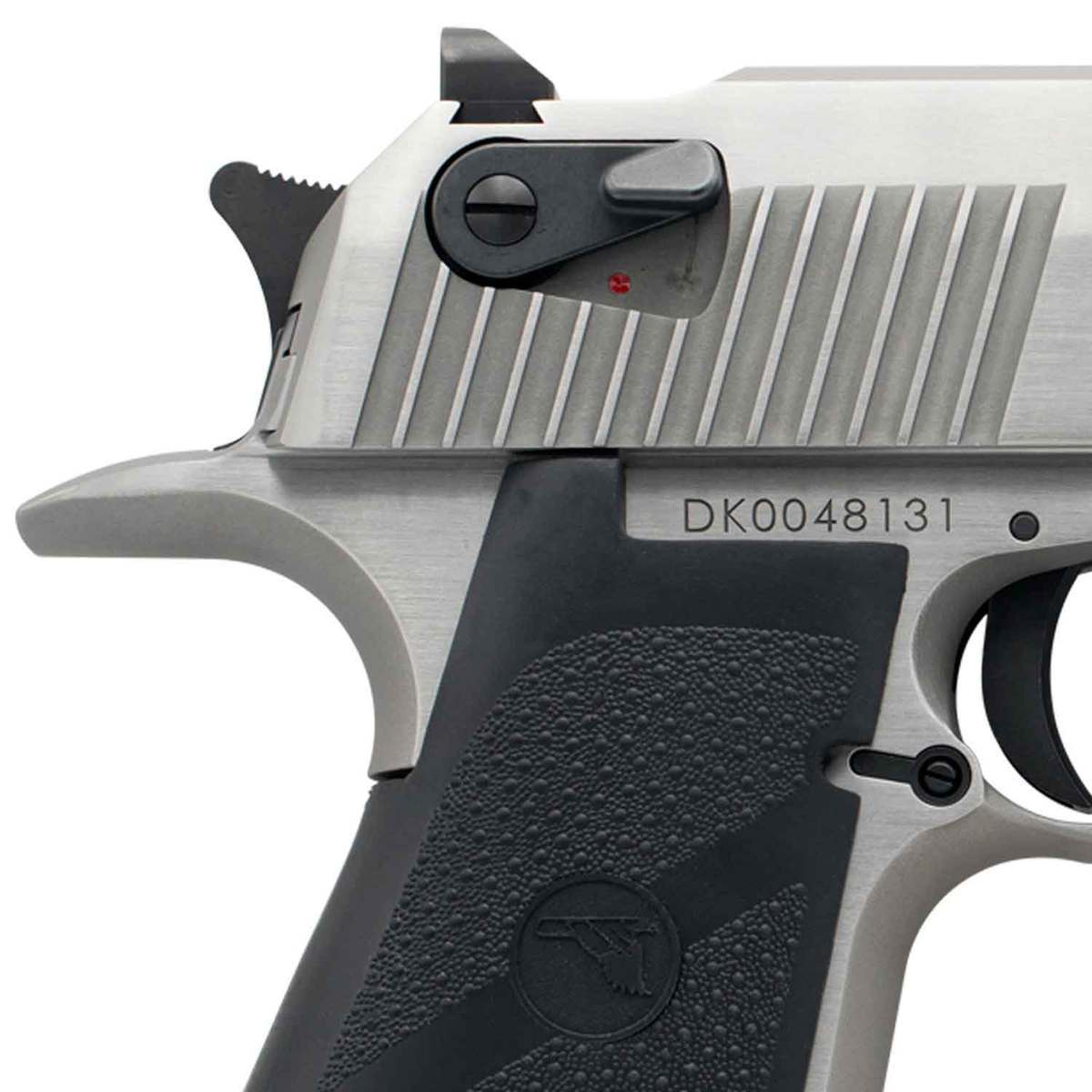 Magnum Research Desert Eagle Mark XIX With Muzzle Break 429 Desert Eagle 6in Stainless/Black Pistol - 7+1 Rounds Magnum Research Desert Eagle Mark XIX With Muzzle Break 429 Desert Eagle 6in Stainless/Black Pistol - 7+1 Rounds