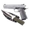 Magnum Research Desert Eagle w/Knife 45 Auto (ACP) 5in Stainless Pistol - 8+1 Rounds - Gray