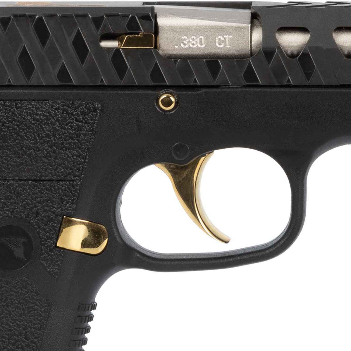 Magnum Research M380 With DLC Slide 380 Auto (ACP) 3in Black Pistol - 7+1 Rounds Magnum Research M380 With DLC Slide 380 Auto (ACP) 3in Black Pistol - 7+1 Rounds