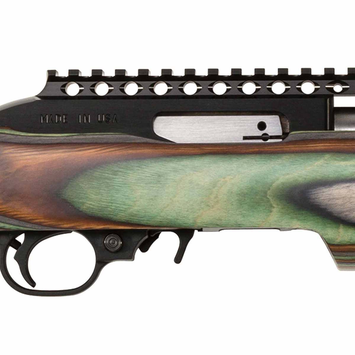 Magnum Research Magnum Lite SwitchBolt 22 Long Rifle 17in Black/Forest Camo Semi Automatic Modern Sporting Rifle - 10+1 Rounds Magnum Research Magnum Lite SwitchBolt 22 Long Rifle 17in Black/Forest Camo Semi Automatic Modern Sporting Rifle - 10+1 Rounds