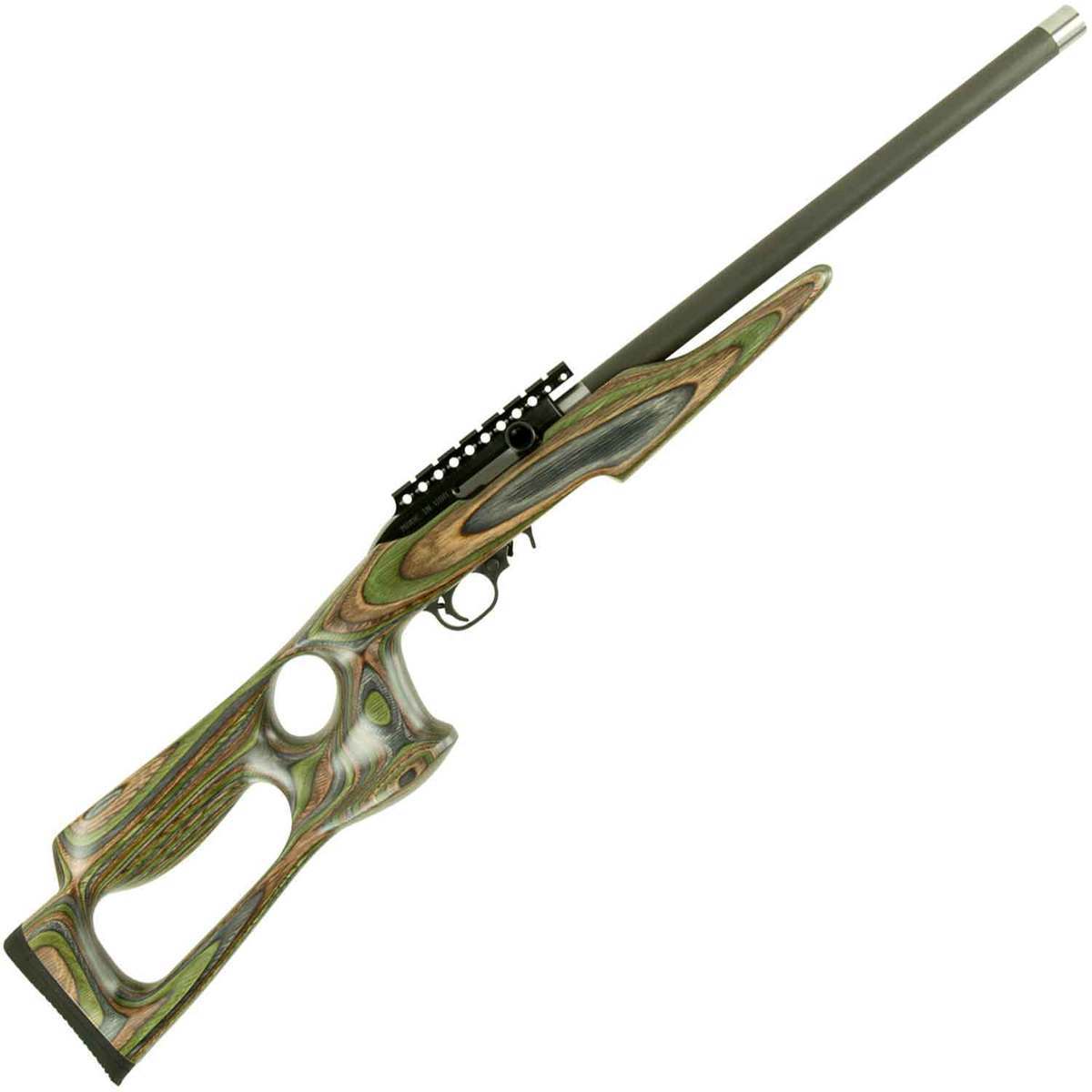 Magnum Research MagnumLite Barracuda Forest Camo Semi Automatic Rifle - 22 Long Rifle - Green Magnum Research MagnumLite Barracuda Forest Camo Semi Automatic Rifle - 22 Long Rifle - Green