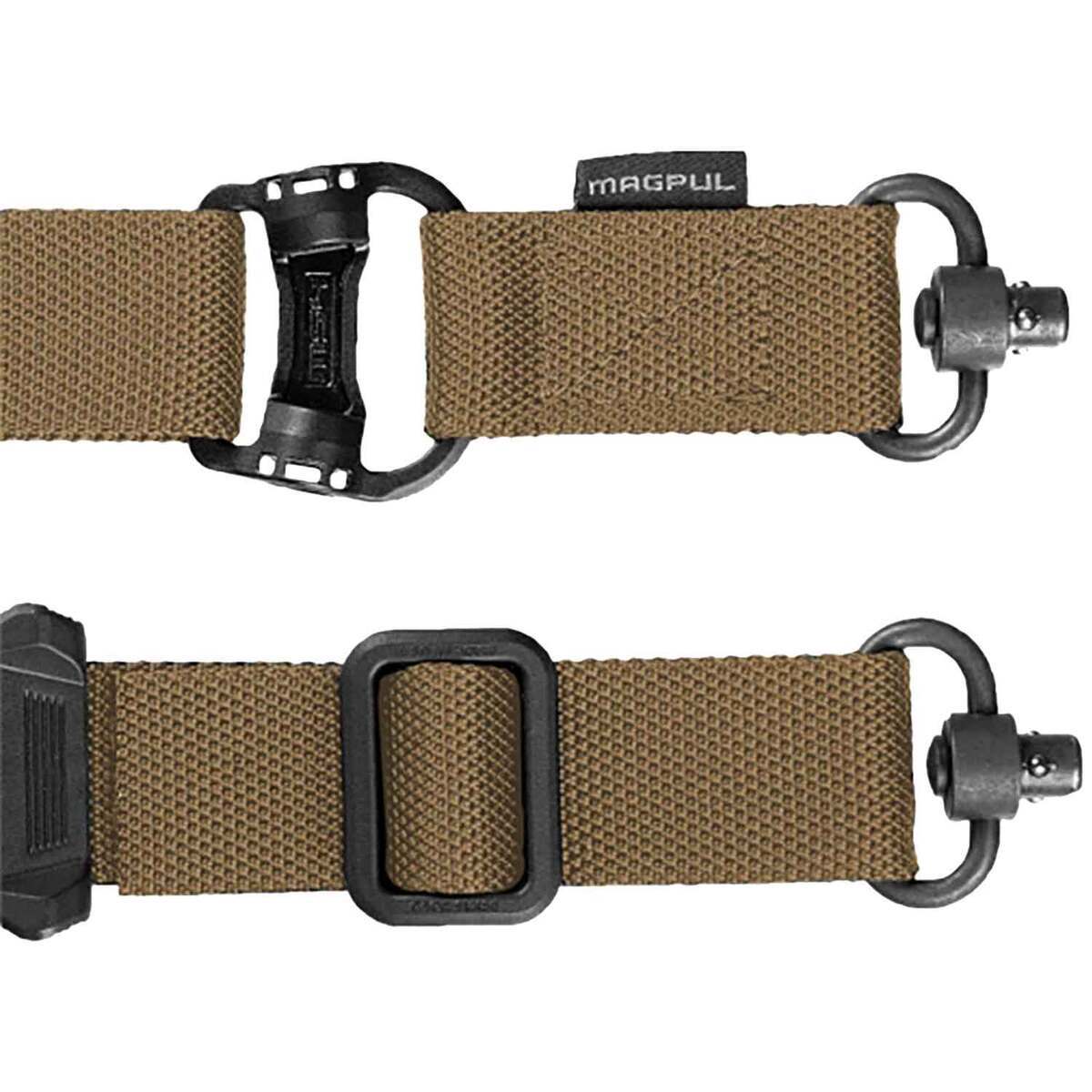 Magpul GEN 2 MS4 Dual QD Nylon Sling - Coyote Tan - Tan Magpul GEN 2 MS4 Dual QD Nylon Sling - Coyote Tan - Tan