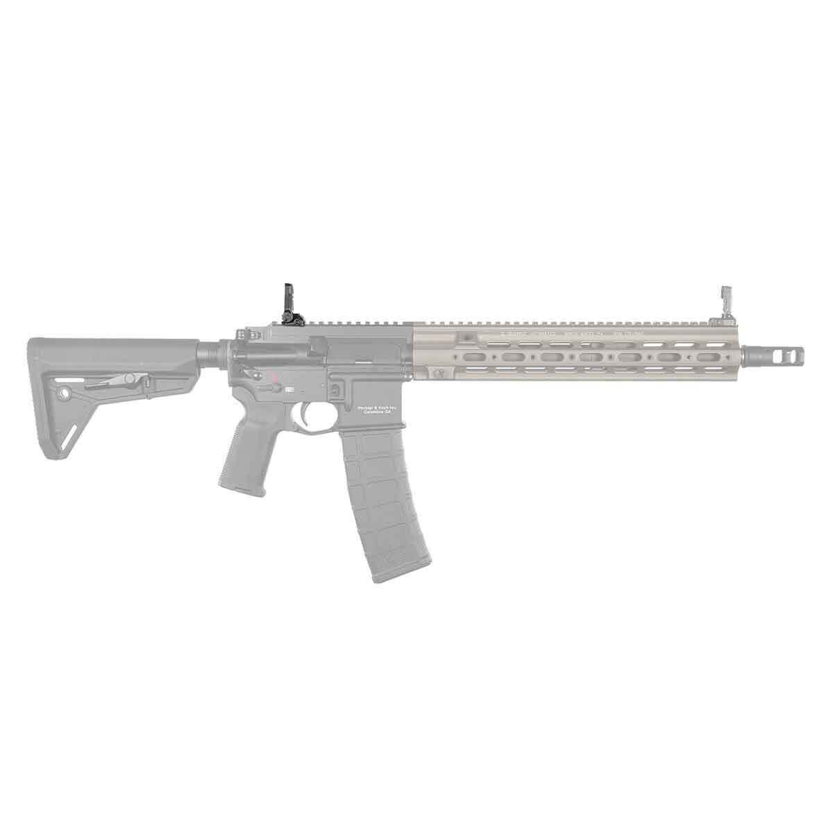 Magpul MBUS Pro Rear Back Up Sight - Black Magpul MBUS Pro Rear Back Up Sight - Black