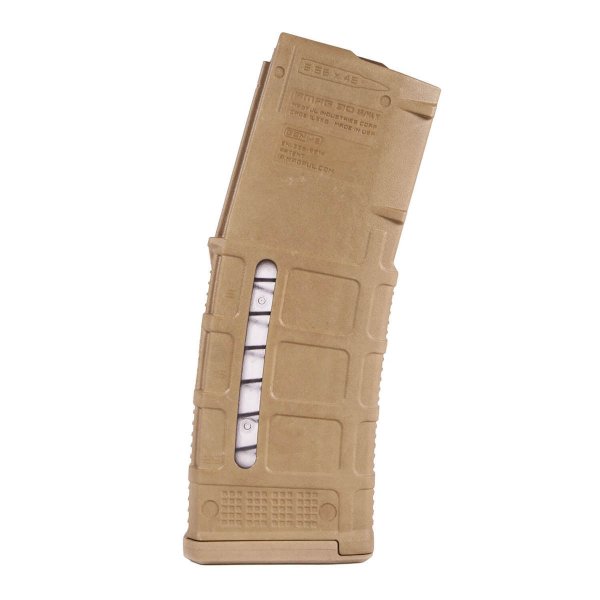 Magpul PMAG Gen M3 Window AR/M4 Platform .223/556 Rifle Magazine - 30 Rounds Magpul PMAG Gen M3 Window AR/M4 Platform .223/556 Rifle Magazine - 30 Rounds