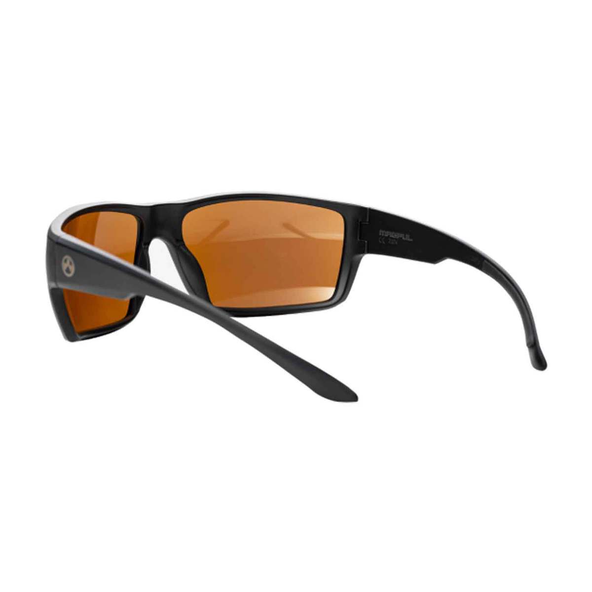Magpul Terrain Polarized Sunglasses - Matte Black/Bronze Blue - Adult Magpul Terrain Polarized Sunglasses - Matte Black/Bronze Blue - Adult