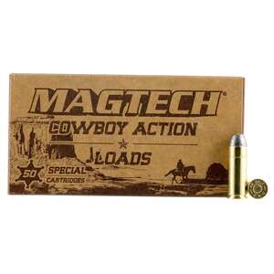 Magtech Cowboy Action 45 (Long) Colt 200Gr LFN Handgun Ammo - 50 Rounds