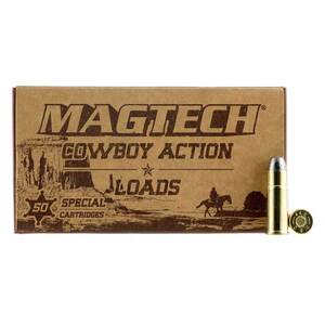 Magtech Cowboy Action 44-40 Winchester 200gr LFN Centerfire Handgun Ammo - 50 Rounds