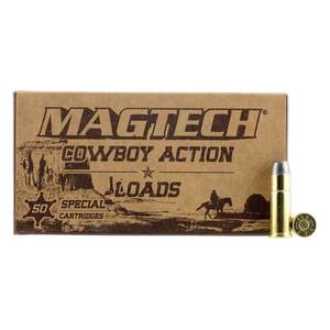 Magtech Cowboy Action 44-40 Winchester 225gr LFN Centerfire Handgun Ammo - 50 Rounds