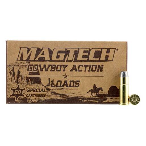 Magtech Cowboy Action 44-40 Winchester 225gr LFN Centerfire Handgun Ammo Ammo - 50 Rounds 50 Rounds Ammo