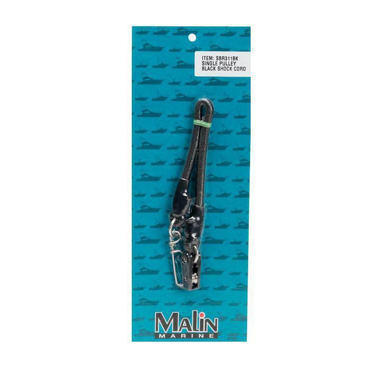 Malin Shock Cord Pulley - Black Malin Shock Cord Pulley - Black