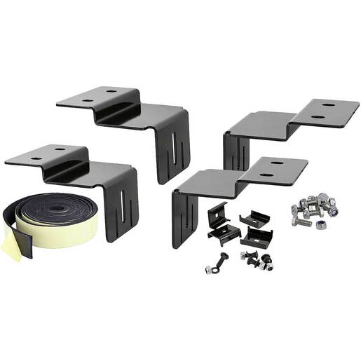 Malone Cross Bed Tonneau Cover Adapter Kit - Black