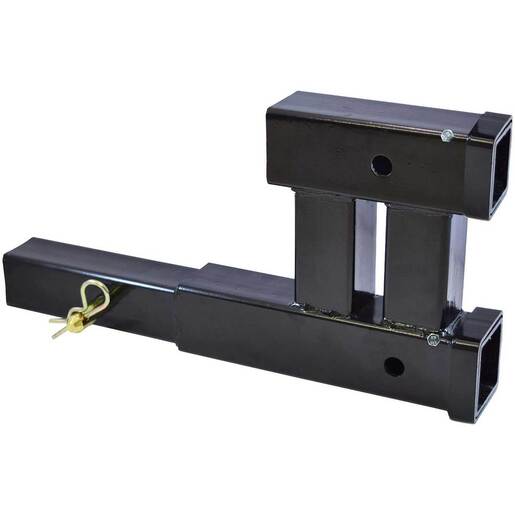 Malone Double Hitch Receiver - Black
