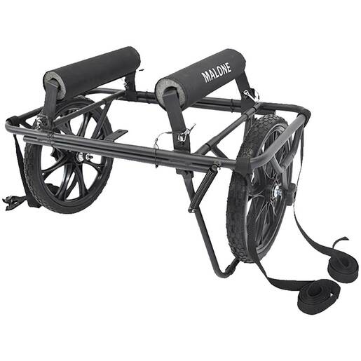 Malone Forge Bunk Style Canoe/Kayak Cart - Black