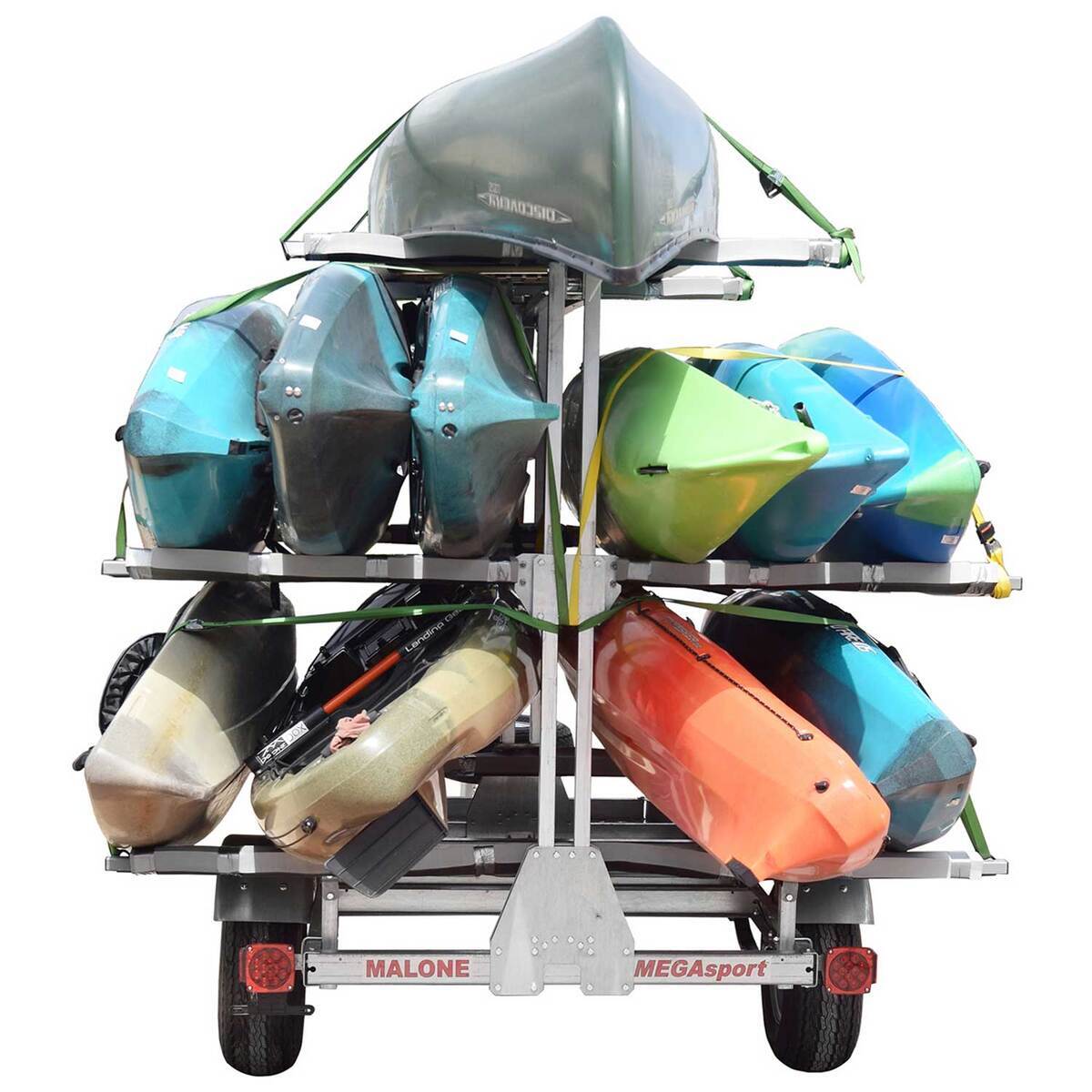Malone MegaSport Outfitter 3-Tier Trailer - 14.5ft Malone MegaSport Outfitter 3-Tier Trailer - 14.5ft