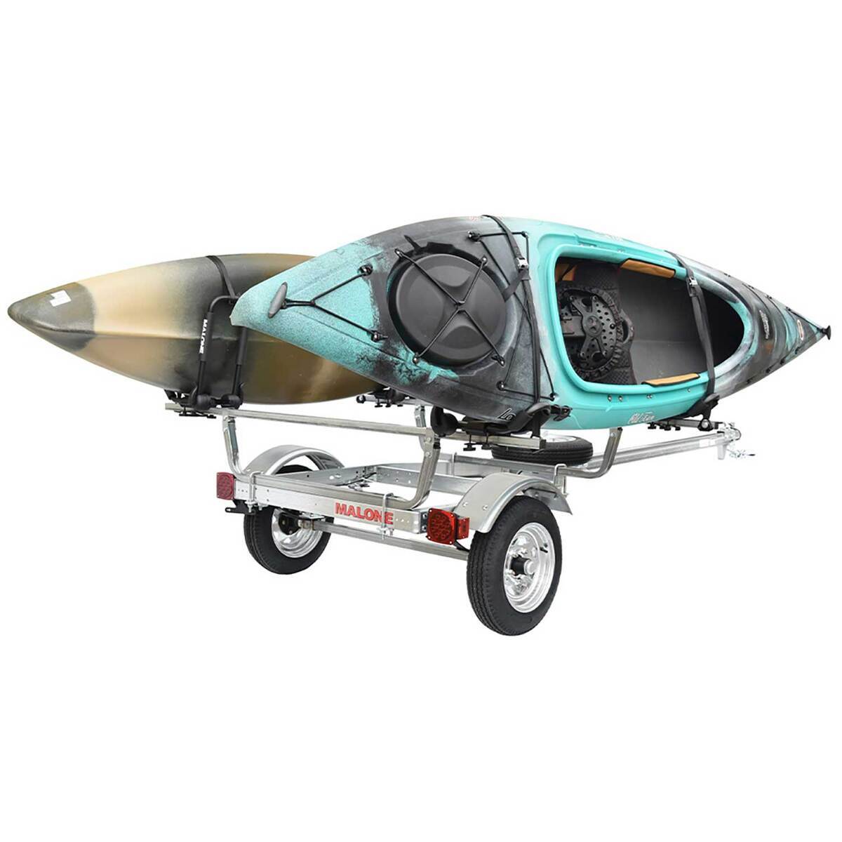 Malone MicroSport 2 Kayak Trailer Package - 159in Malone MicroSport 2 Kayak Trailer Package - 159in