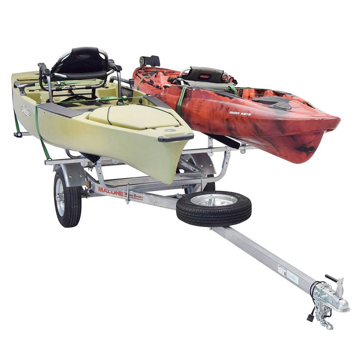 Malone MicroSport 2 Kayak Trailer - 159in Malone MicroSport 2 Kayak Trailer - 159in