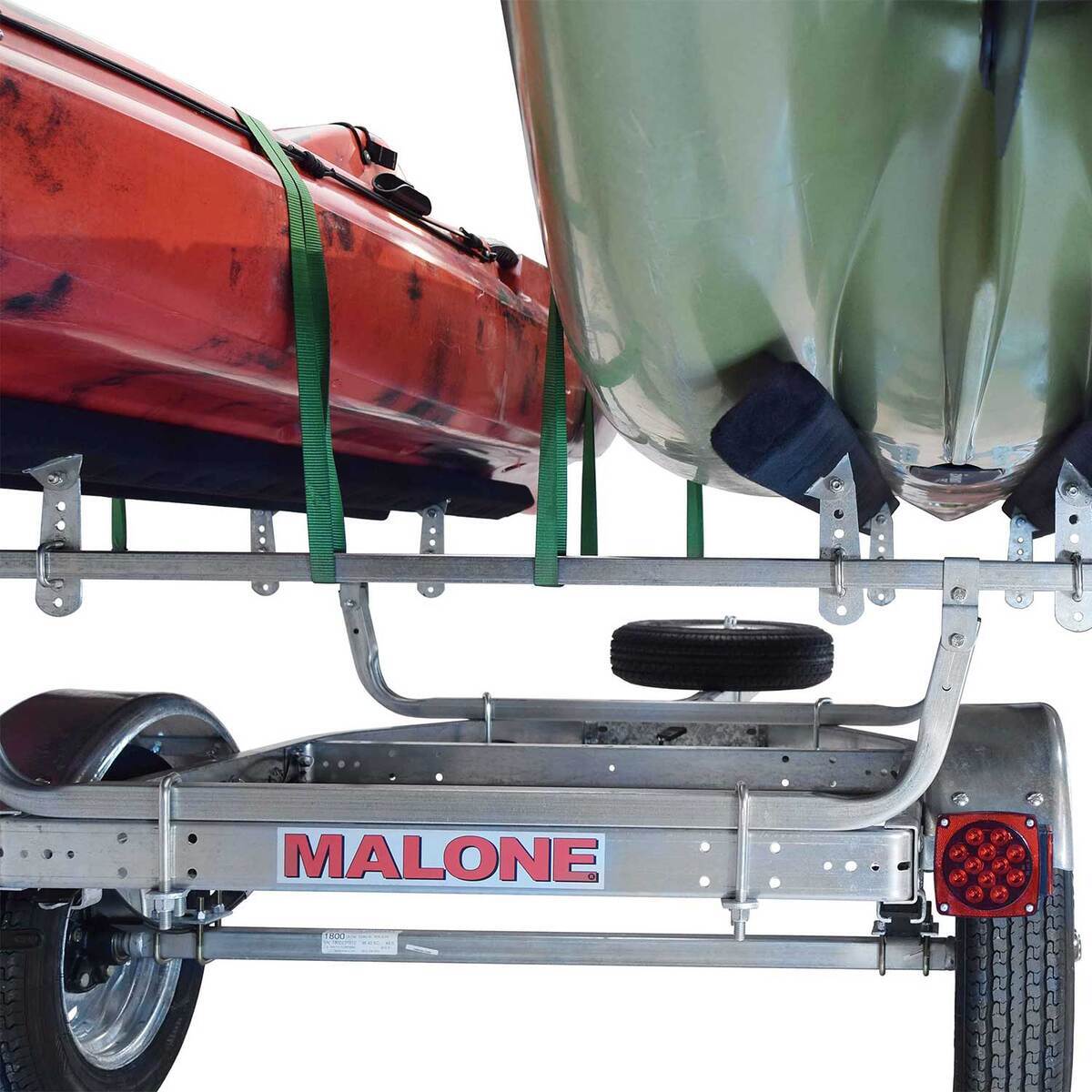 Malone MicroSport 2 Kayak Trailer - 159in Malone MicroSport 2 Kayak Trailer - 159in