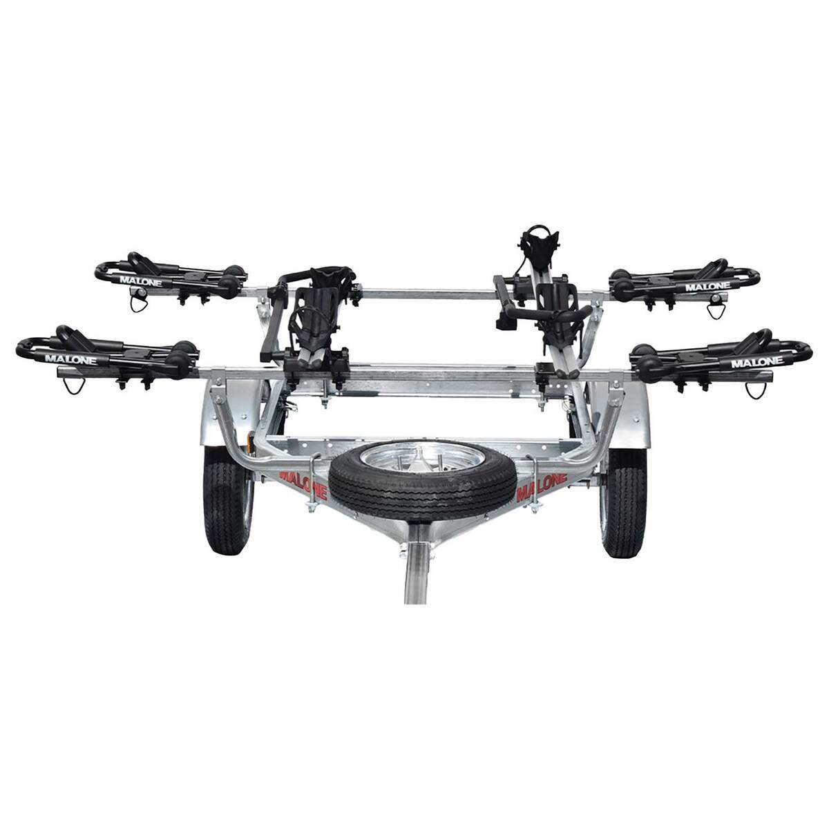 Malone J Racks Malone MicroSport 2 Kayak/2 Bike Trailer Package - 2 Sets J-Racks, 2 ...