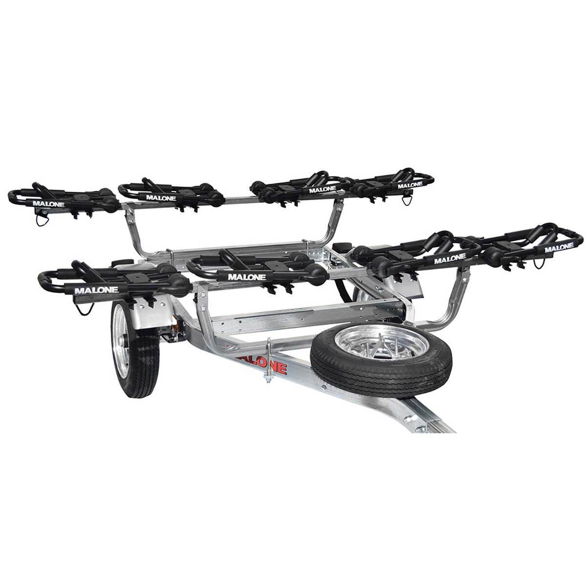 Malone MicroSport 4 Kayak Trailer Package - 159in - 159in x 78in Malone MicroSport 4 Kayak Trailer Package - 159in - 159in x 78in