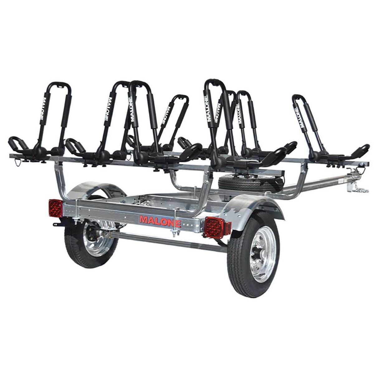 Malone MicroSport 4 Kayak Trailer Package - 159in - 159in x 78in Malone MicroSport 4 Kayak Trailer Package - 159in - 159in x 78in