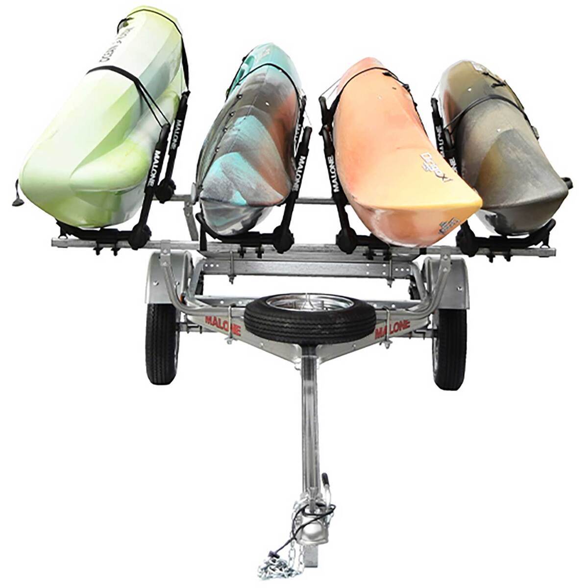 Malone MicroSport 4 Kayak Trailer Package - 159in - 159in x 78in Malone MicroSport 4 Kayak Trailer Package - 159in - 159in x 78in