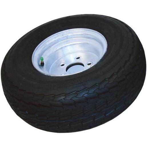 Malone Spare Tire for Mega Sport Trailer withLockable Attachment - Black 8in x 10in