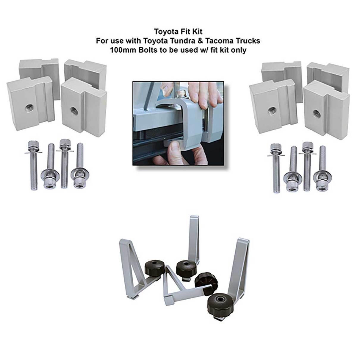 Trade Rack System Vehicle Rack Malone Auto Racks TradeSport/OverPass Bundle - Truck Rack with ...