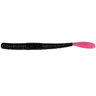 Maniac Paddle Tail Worms - Black Silver Flake/Pink Tail, 4in - Black Silver Flake/Pink Tail