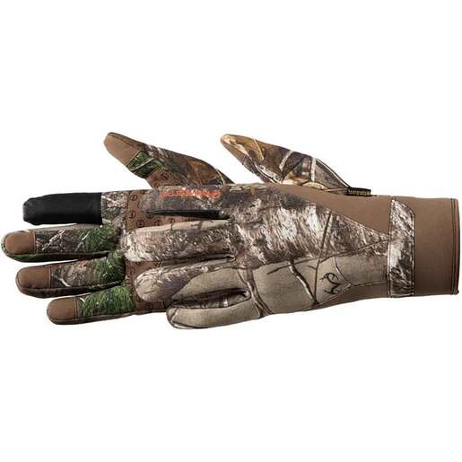 Manzella Men's Coyote TouchTip Waterproof Hunting Gloves - Realtree Xtra Camo - Realtree Xtra Camo X-Large - Manzella