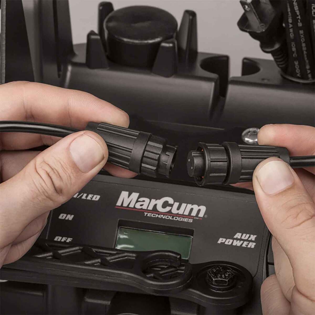 Marcum Lithium Shuttle Power Adapter Cable Marine Electronic Accessory Marcum Lithium Shuttle Power Adapter Cable Marine Electronic Accessory