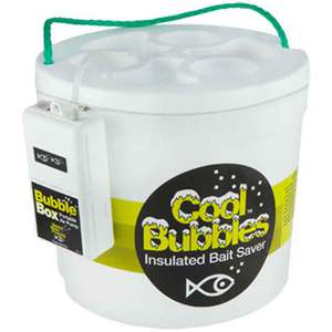 Marine Metal Cool Bubbles Insulated Bait Container w/Handle