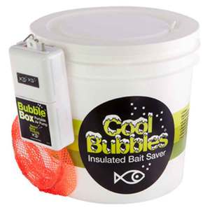 Marine Metal Marine Metal Cool Bubbles Insulated Bait Container w/Dip Net