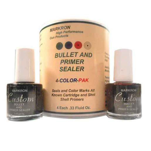 Markron Bullet And Primer Sealer 4 Color Pak